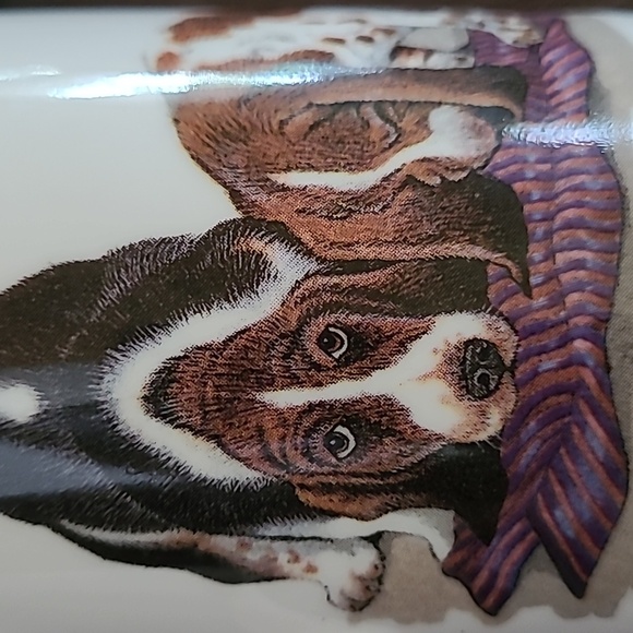 Roy Kirkham Dog Lovers Bassett Hound bone china mug, 1990s vintage cup - Picture 5 of 5